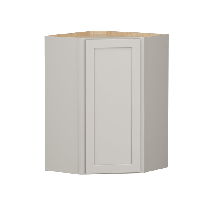 Shenandoah PRO Express Breckenridge 24-in W x 36.125-in H x 12-in D Stone Full Overlay Diagonal Corner Wall Fully Assembled Plywood Cabinet (Recessed Panel Shaker Style)
