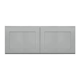 RELIABILT Overlake 30-in W x 12-in H x 12-in D Gray Wall Ready To Assemble Plywood Cabinet (Recessed Panel Shaker Door Style)