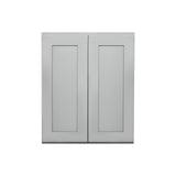 RELIABILT Overlake 30-in W x 36-in H x 12-in D Gray Wall Ready To Assemble Plywood Cabinet (Recessed Panel Shaker Door Style)