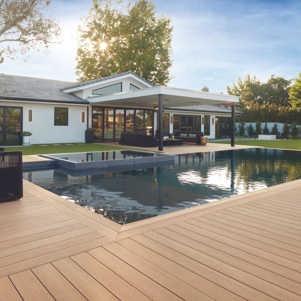 TimberTech Vintage Wide Width 1-in x 8-in PVC Deck Board