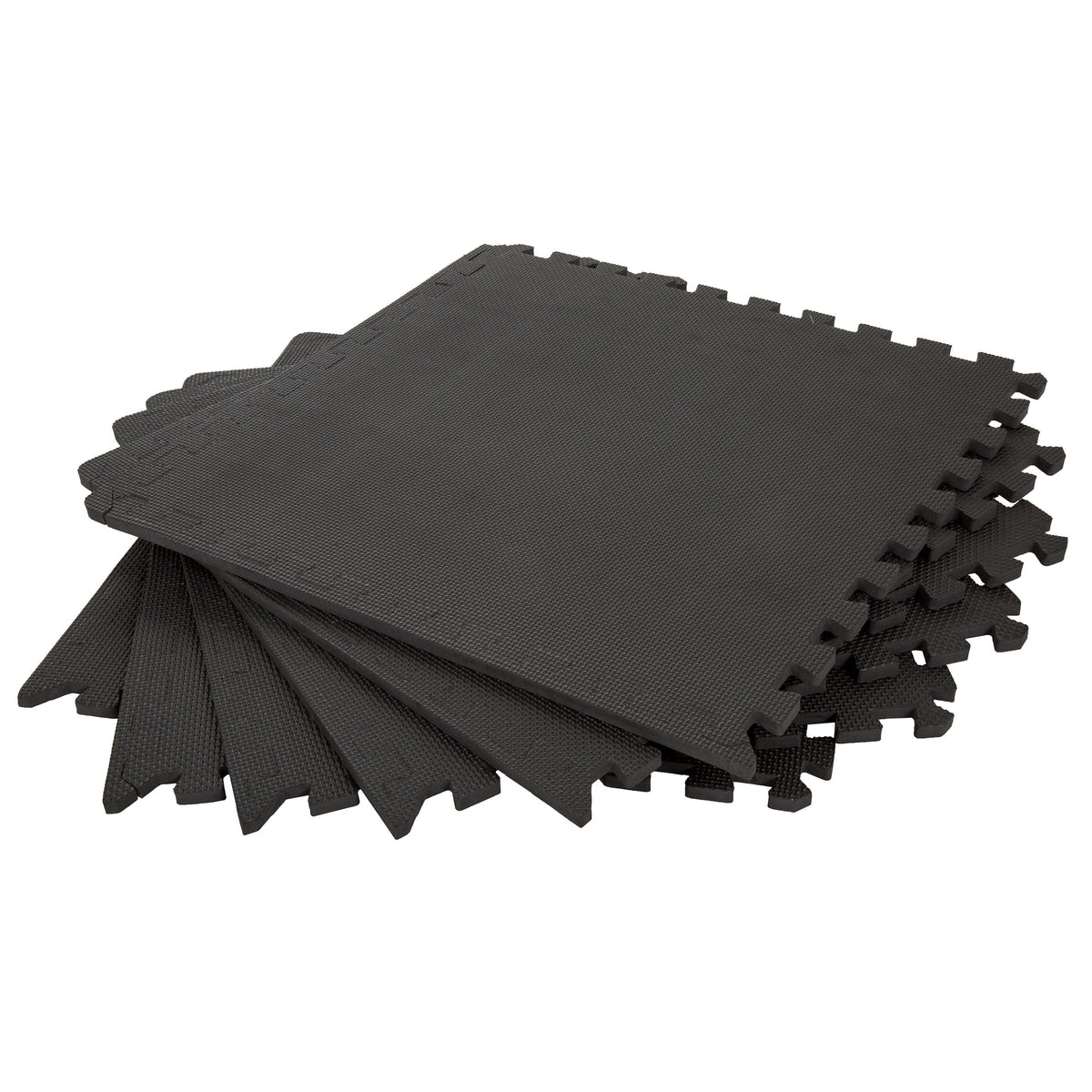 Fleming Supply 24-in W x 24-in L x 0.5-in T Interlocking Foam Gym Floor Tile (24-sq ft) (6-Pack)