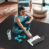 Stalwart 24-in W x 24-in L x 0.5-in T Interlocking Foam Gym Floor Tile (96-sq ft) (24-Pack)