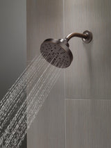Delta Classic Chrome 1-Handle Multi-Function Bathtub and Shower Faucet with Valve, 5-in Showerhead