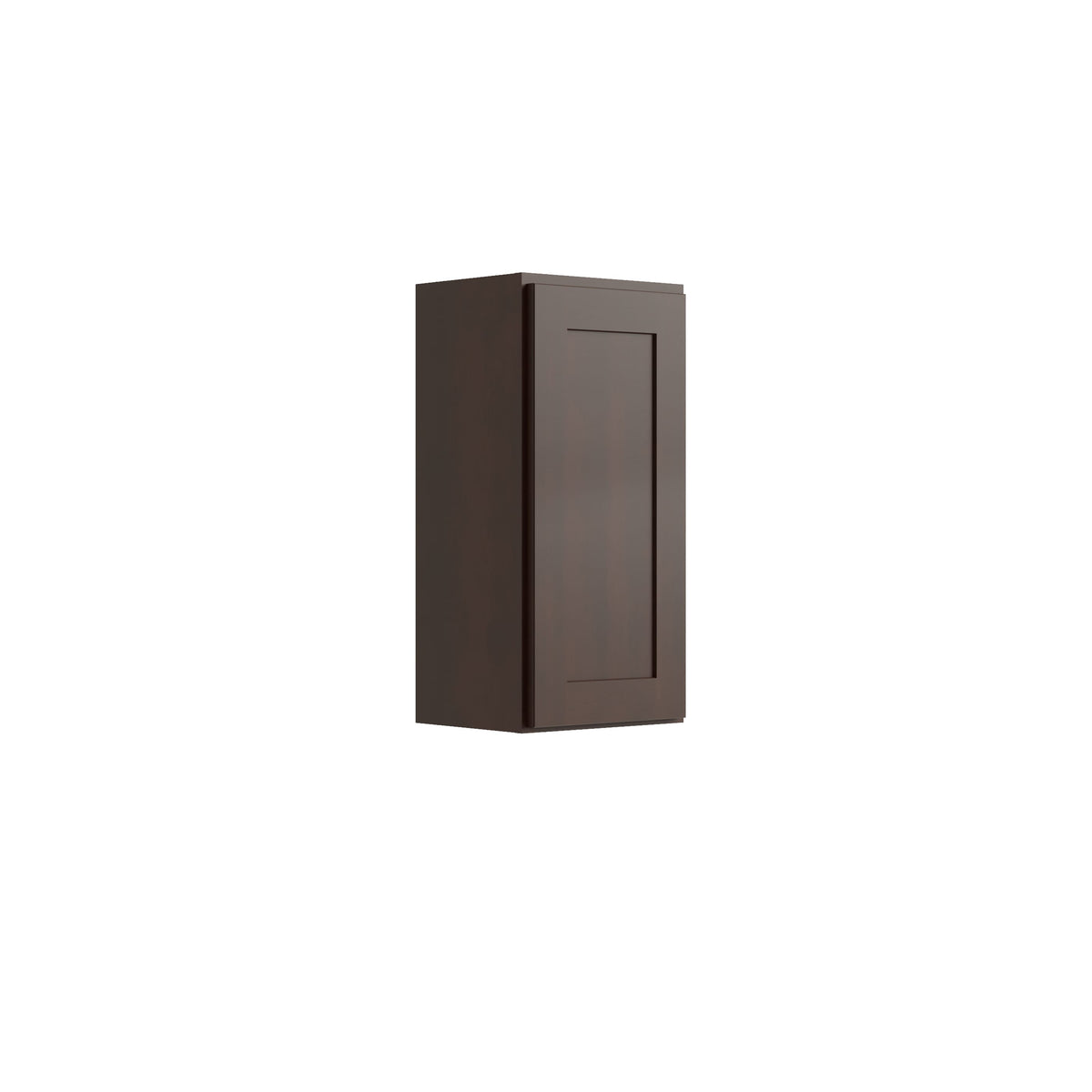 RELIABILT Parkstone 21-in W x 30-in H x 12-in D Espresso Wall Fully Assembled Plywood Cabinet (Shaker Door Style)