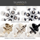 Kichler Silvarious 16-Light Polished Nickel Modern/Contemporary Chandelier