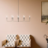 Kichler Alvaro 8-Light Polished Nickel Modern/Contemporary Bare Bulb Chandelier