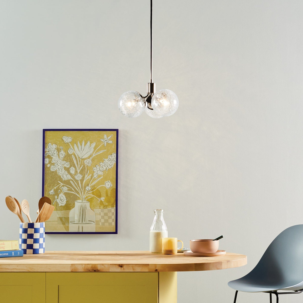 Kichler Silvarious 3-Light Polished Nickel Modern/Contemporary Chandelier