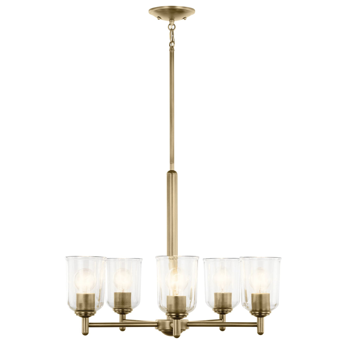 Kichler Shailene 5-Light Gold Traditional Chandelier