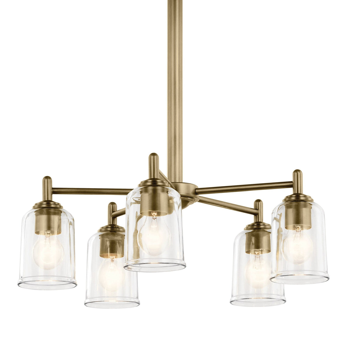 Kichler Shailene 5-Light Gold Traditional Chandelier