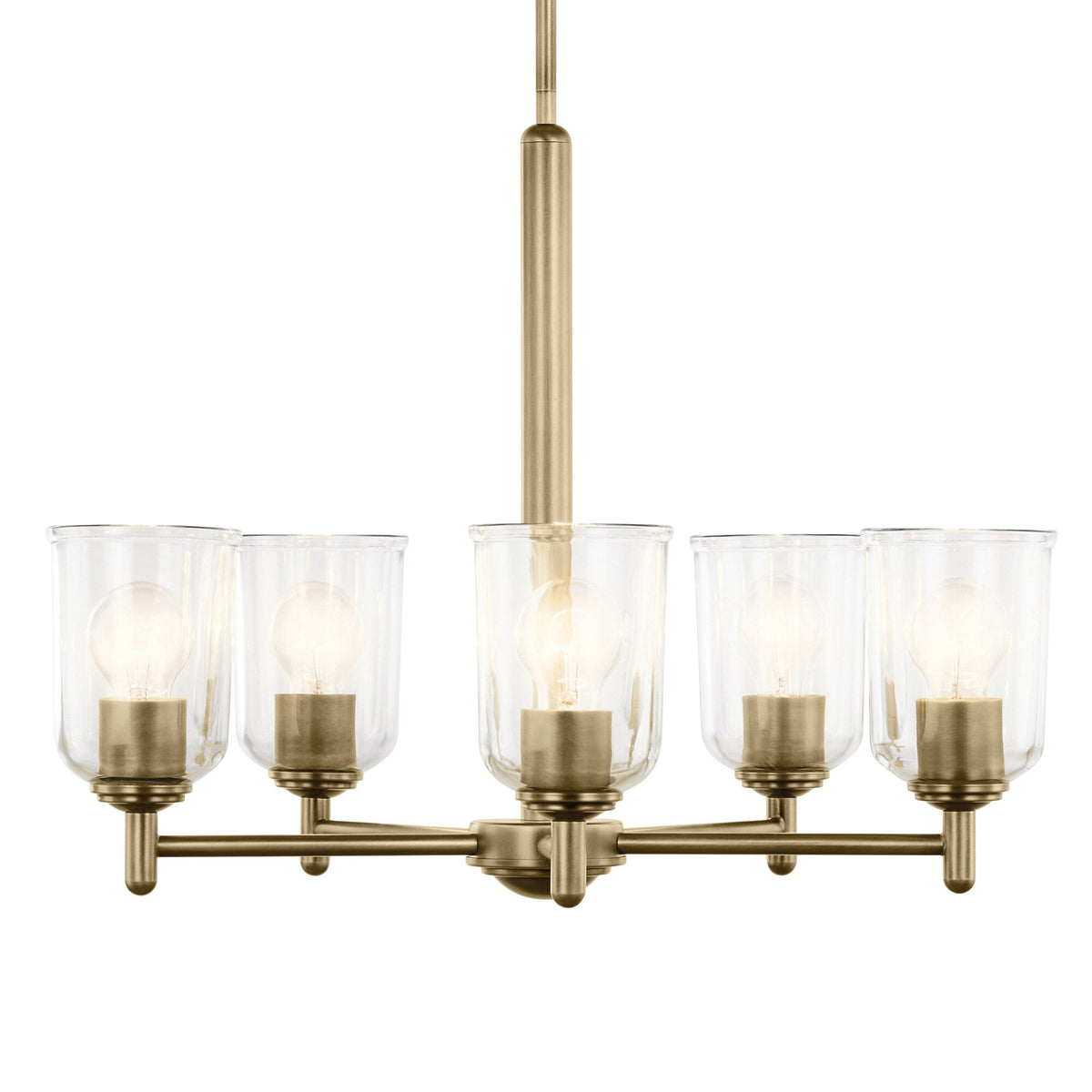 Kichler Shailene 5-Light Gold Traditional Chandelier