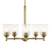 Kichler Shailene 5-Light Gold Traditional Chandelier
