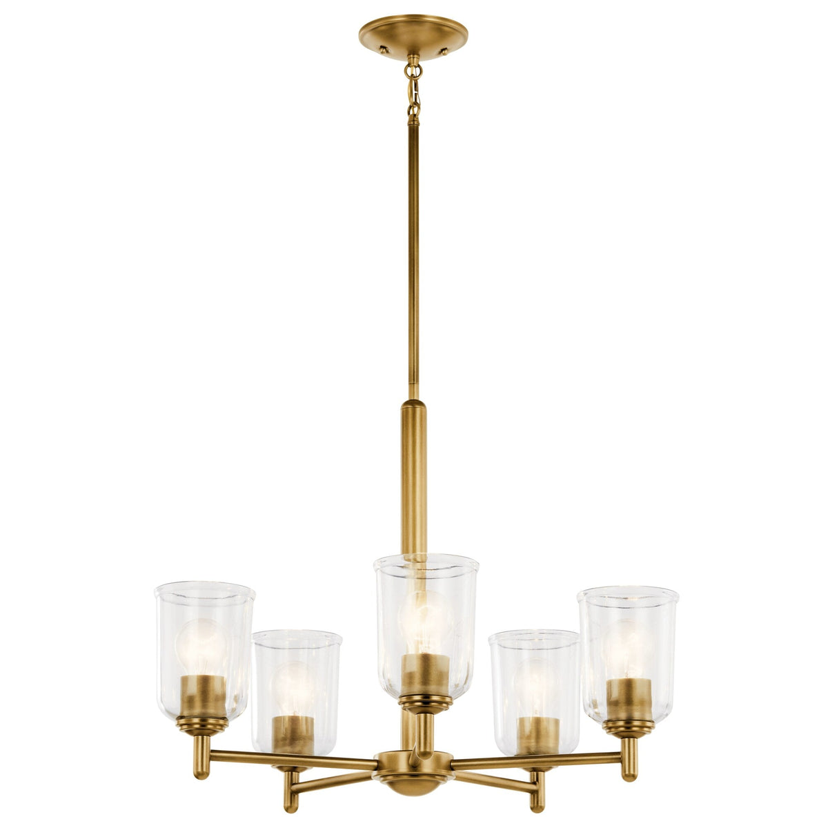 Kichler Shailene 5-Light Gold Traditional Chandelier