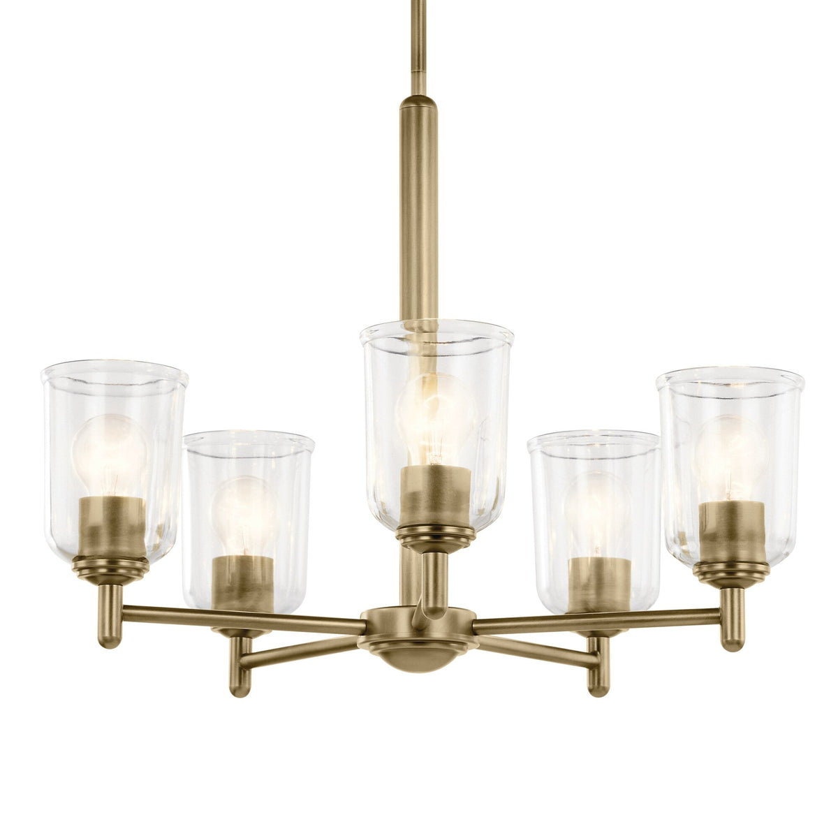 Kichler Shailene 5-Light Gold Traditional Chandelier