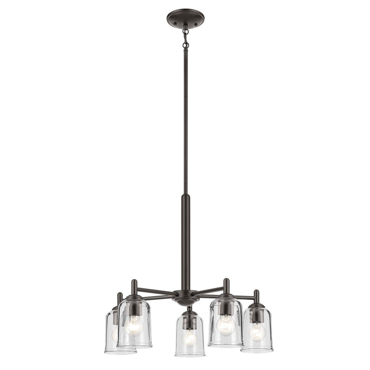 Kichler Shailene 5-Light Bronze Traditional Chandelier