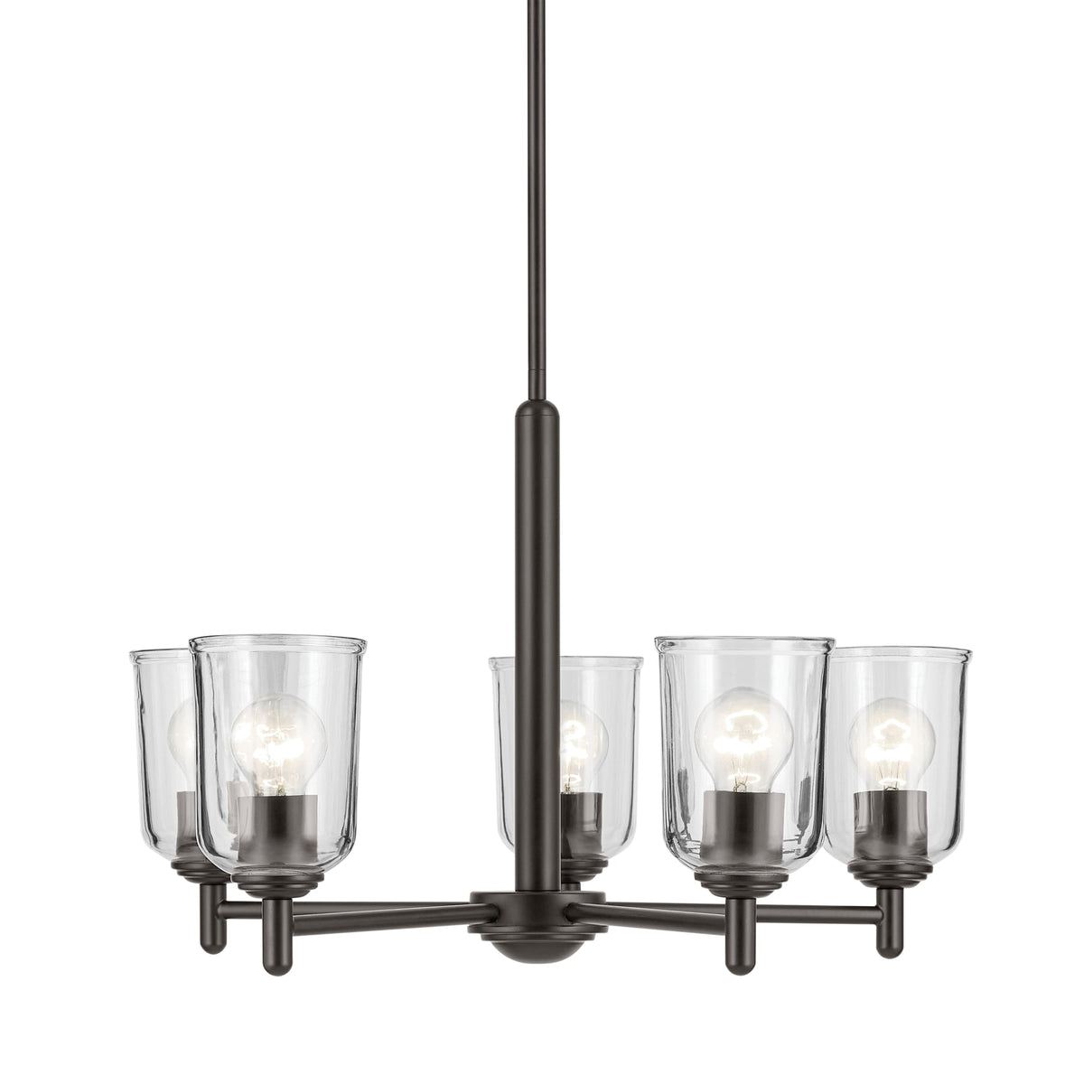 Kichler Shailene 5-Light Bronze Traditional Chandelier