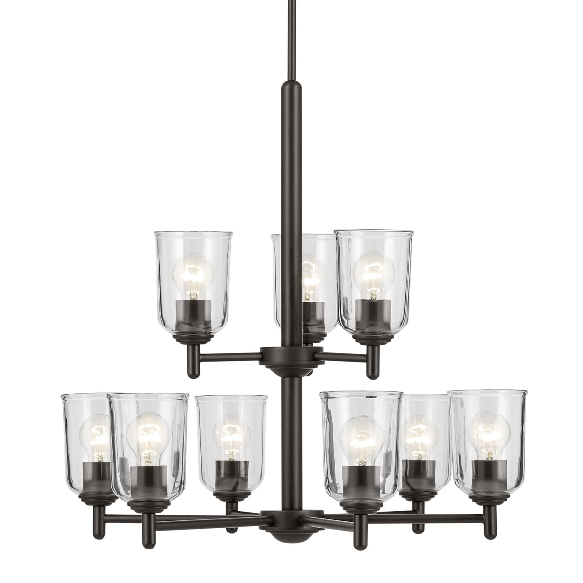 Kichler Shailene 9-Light Bronze Traditional Chandelier