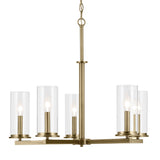 Kichler Crosby 5-Light Gold Modern/Contemporary Chandelier