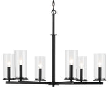 Kichler Crosby 6-Light Black Modern/Contemporary Chandelier