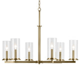 Kichler Crosby 6-Light Gold Modern/Contemporary Chandelier