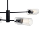 Kichler Velestino 4-Light Black Modern/Contemporary Chandelier