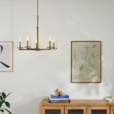 Kichler Crosby 5-Light Gold Modern/Contemporary Chandelier
