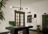 Kichler Velestino 4-Light Black Modern/Contemporary Chandelier