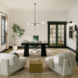 Kichler Velestino 4-Light Black Modern/Contemporary Chandelier