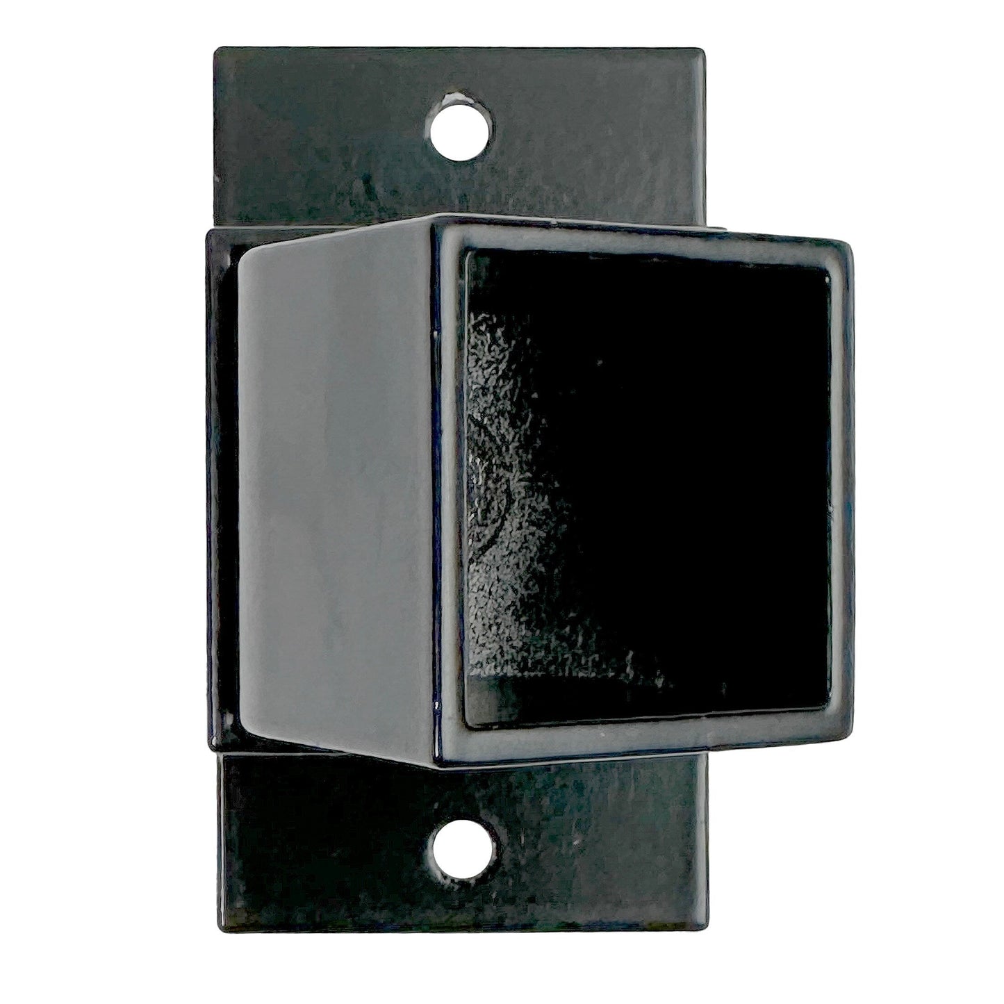 Ironcraft Accessory Black Metal End Cover For Aluminum Fence