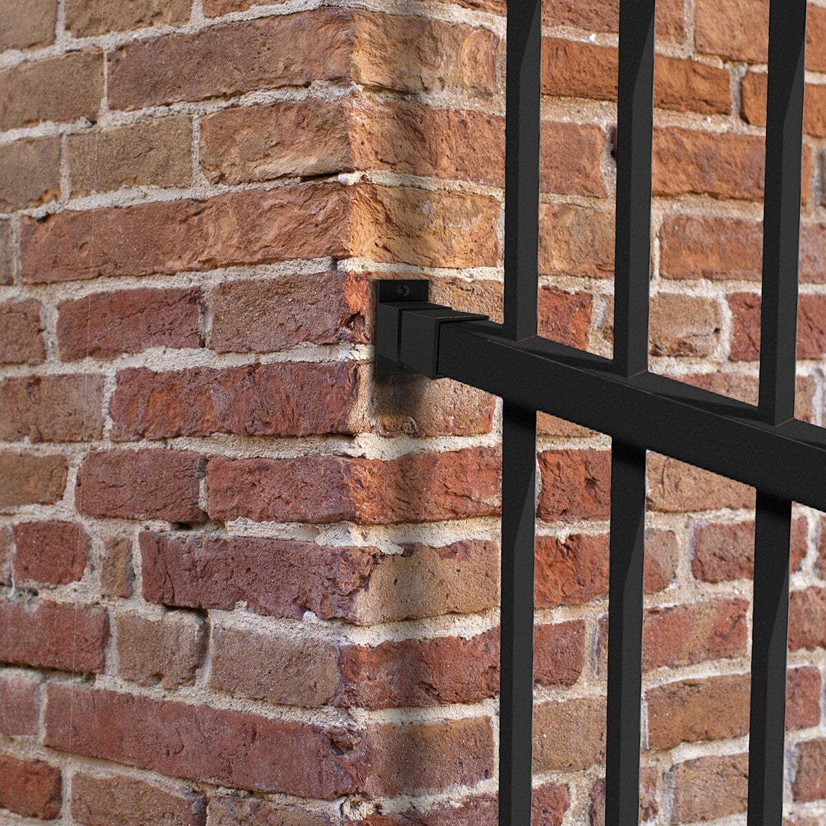 Ironcraft Accessory Black Metal End Cover For Aluminum Fence
