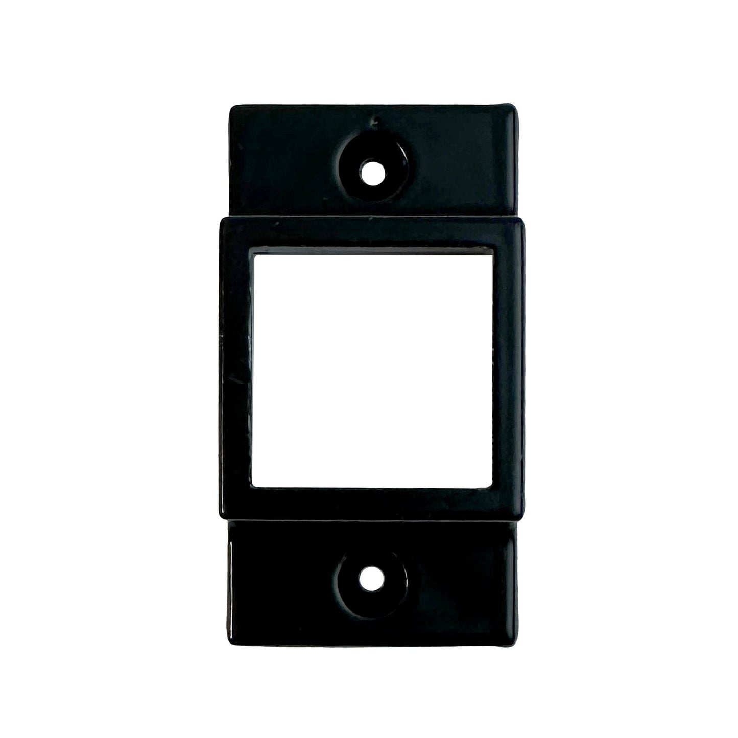 Ironcraft Accessory 2.5-in Black Metal Surface Mount For Aluminum Fence