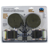 Sportsman 2-Piece Ratchet Tie Down Set - Super Arbor