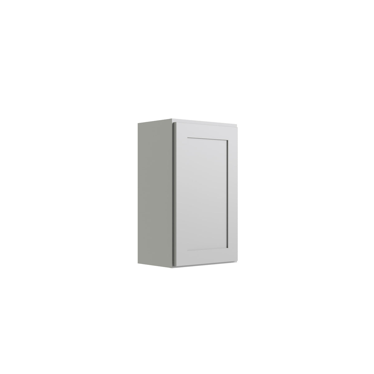 RELIABILT Parkstone 18-in W x 30-in H x 12-in D Grey Wall Fully Assembled Plywood Cabinet (Shaker Door Style)