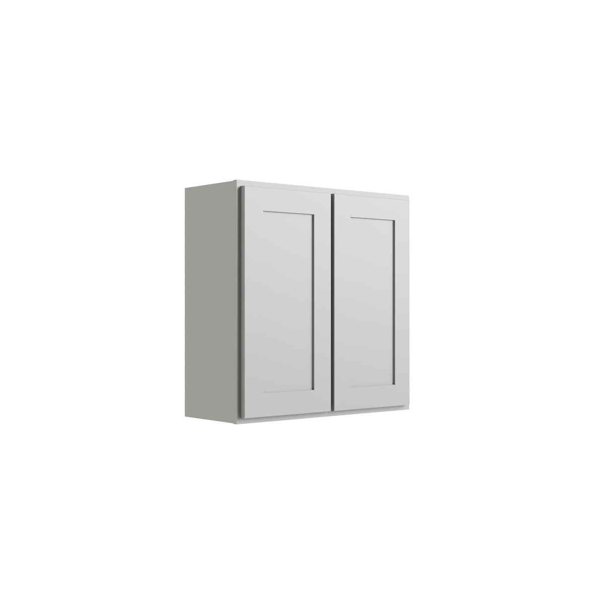RELIABILT 27-in W x 30-in H x 12-in D Grey Wall Fully Assembled Plywood Cabinet (Shaker Door Style)