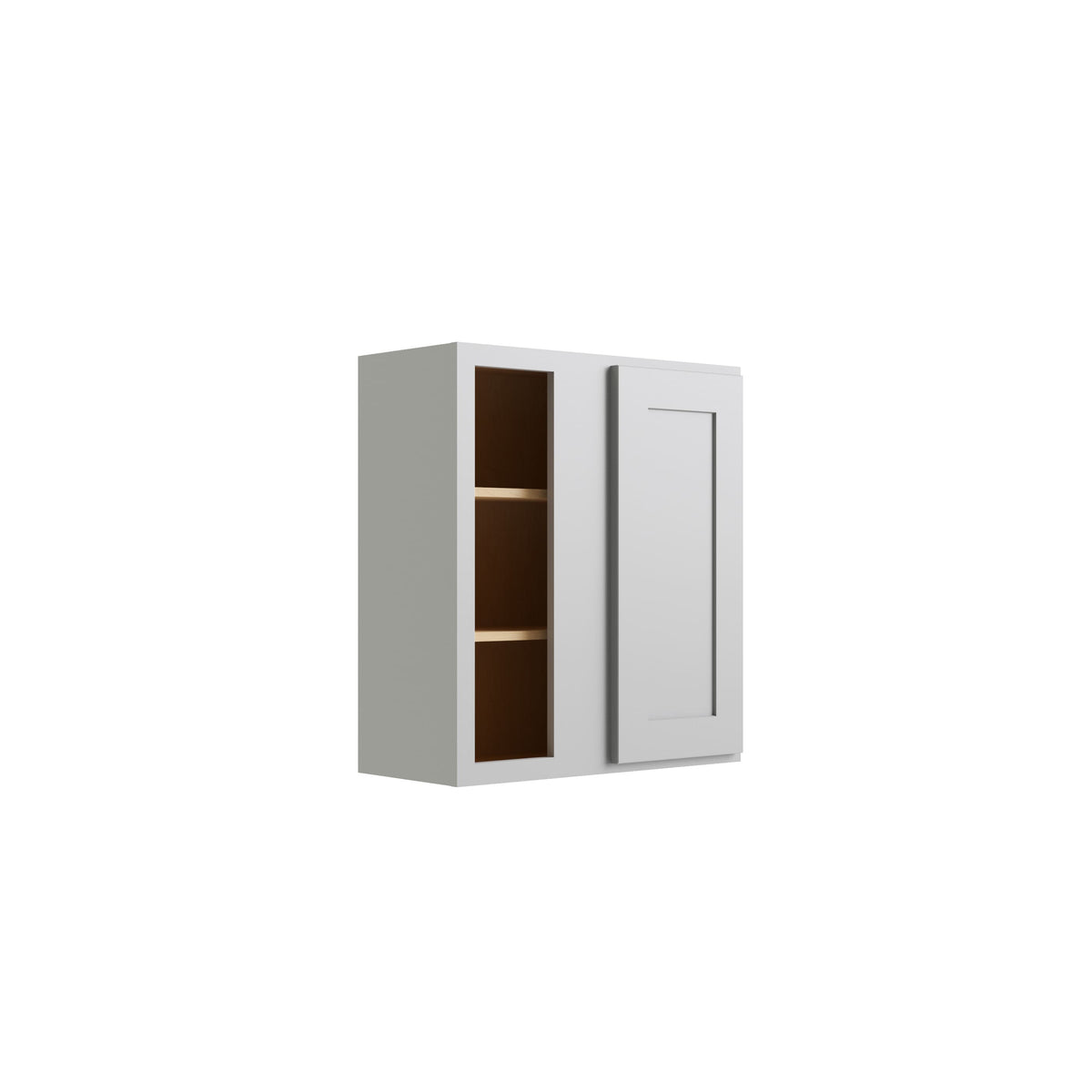 RELIABILT Parkstone 36-in W x 30-in H x 12-in D Grey Blind Wall Fully Assembled Plywood Cabinet (Shaker Door Style)