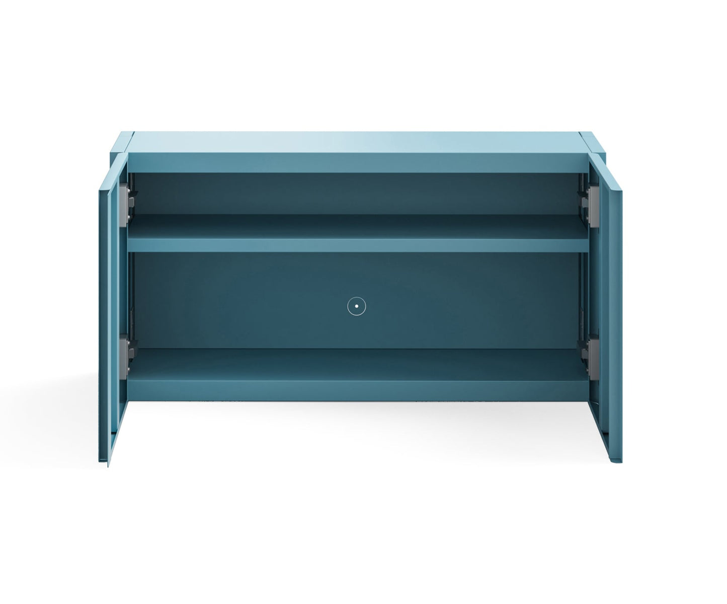 Everest 36-in W x 18-in H Steel Modern Blue Wall-mount Utility Storage Cabinet