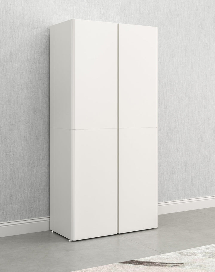 Everest 36-in W x 74-in H Steel Cloud White Freestanding Utility Storage Cabinet