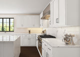 RELIABILT Parkstone 36-in W x 36-in H x 12-in D White Blind Wall Fully Assembled Plywood Cabinet (Shaker Door Style)