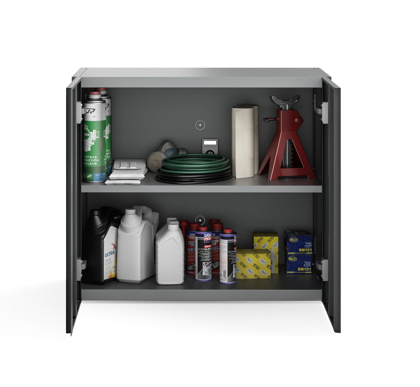 Everest 36-in W x 31-in H Steel Graphite Gray Freestanding Utility Storage Cabinet