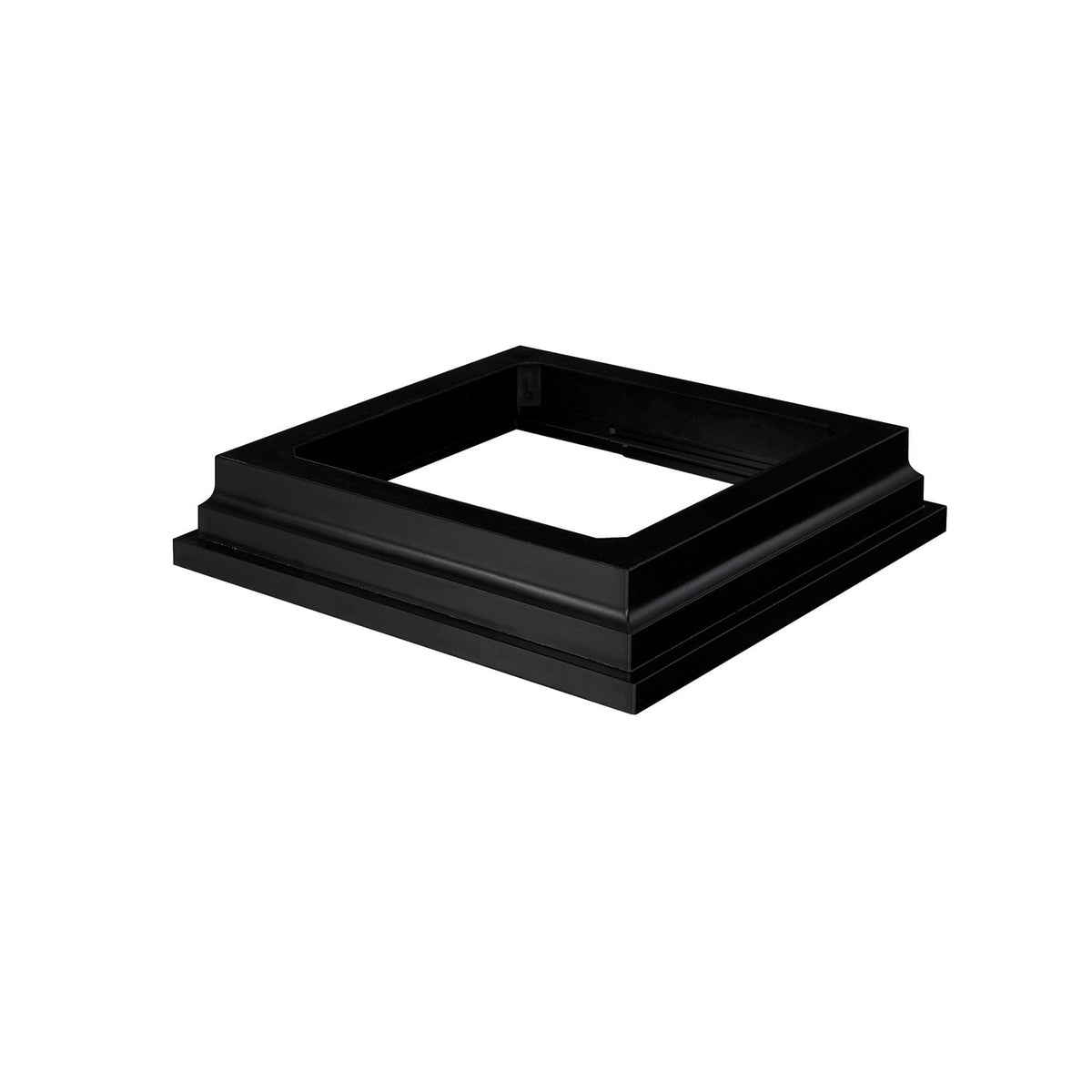 Fiberon 5-in x 5-in Obsidian PVC Deck Post Base Trim