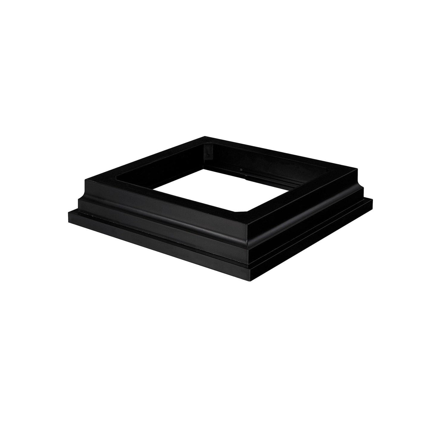 Fiberon 5-in x 5-in Obsidian PVC Deck Post Base Trim