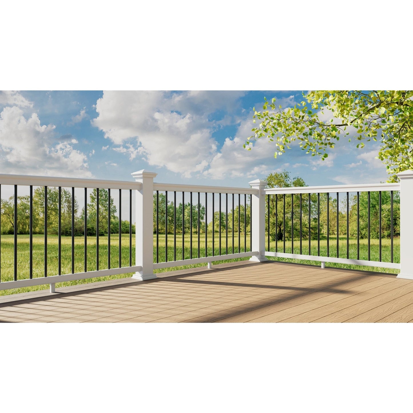 Fiberon Countryside PVC Deck Rail Kit