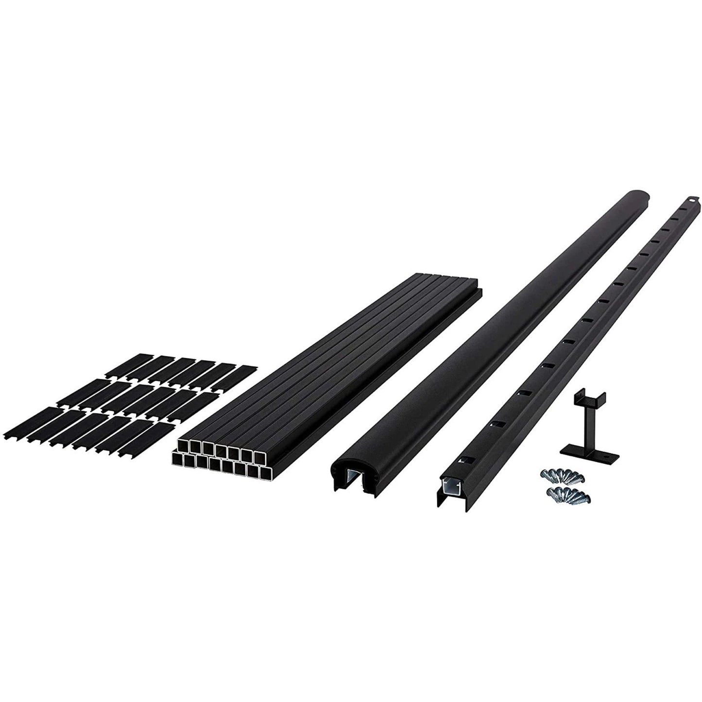 Fiberon CitySide 3-ft x 36-in Obsidian Aluminum Deck Rail Kit