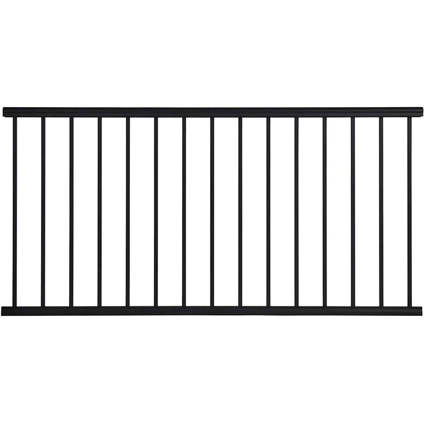 Fiberon CitySide 3-ft x 36-in Obsidian Aluminum Deck Rail Kit