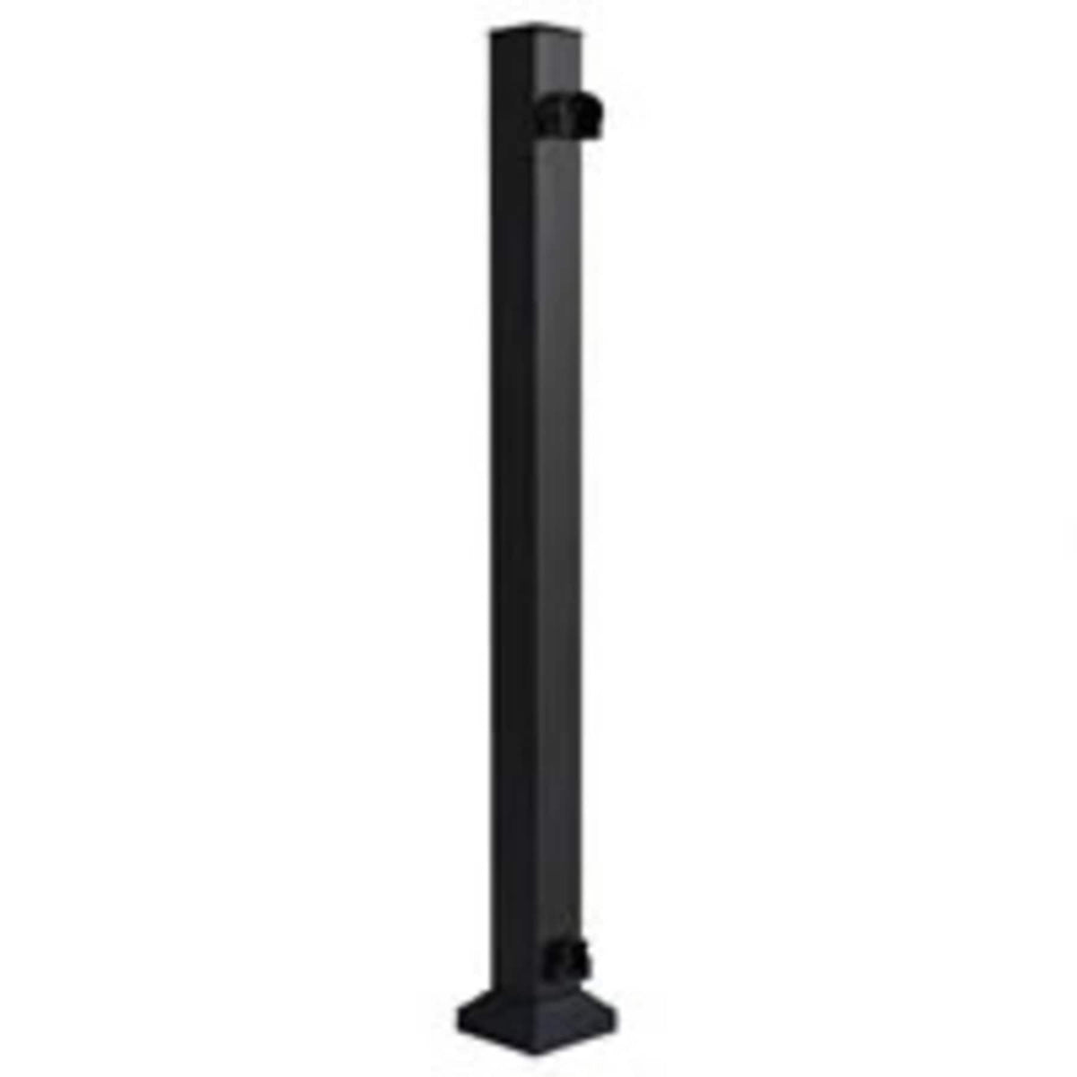 Fiberon CitySide Matte Black Aluminum Deck End Post