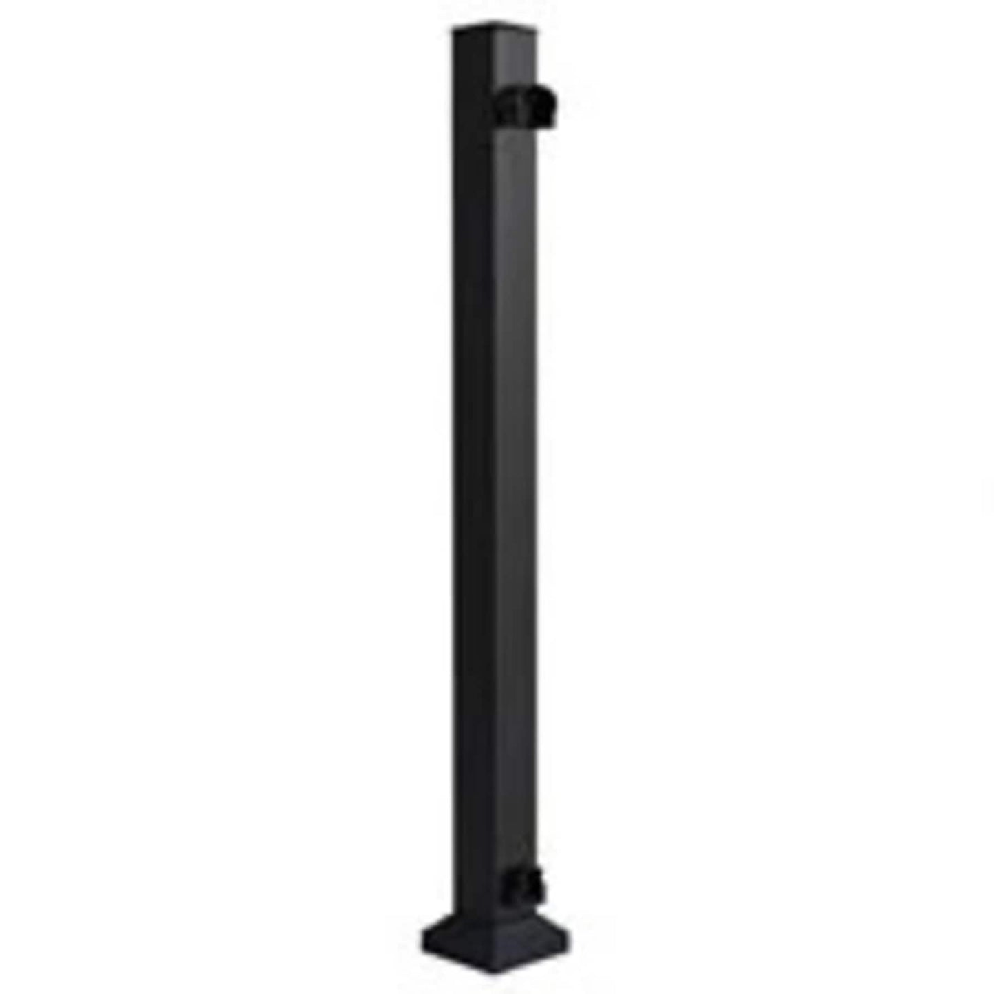 Fiberon CitySide Matte Black Aluminum Deck End Post