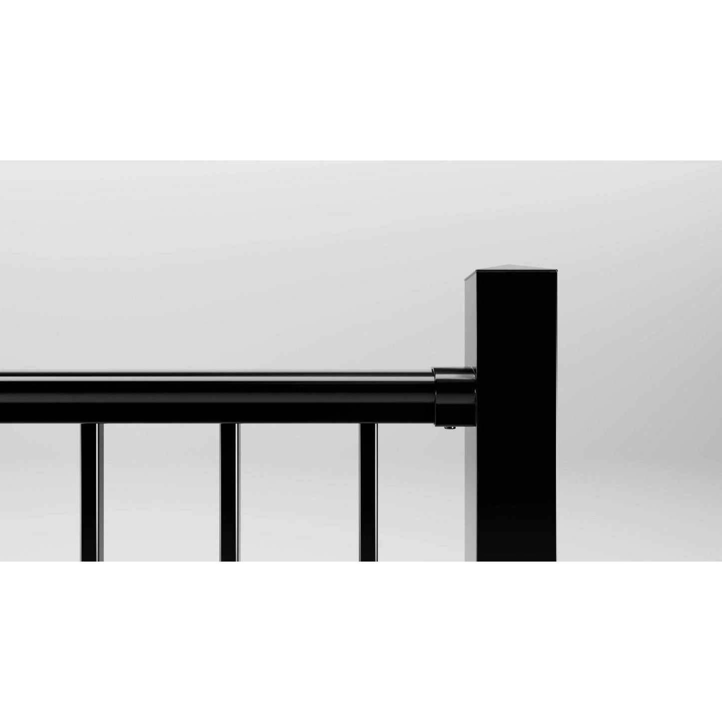 Fiberon CitySide Matte Black Aluminum Deck End Post