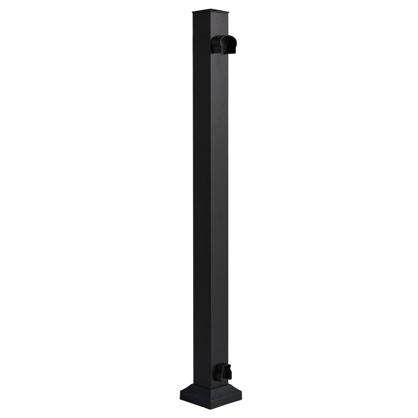 Fiberon CitySide Matte Black Aluminum Deck End Post
