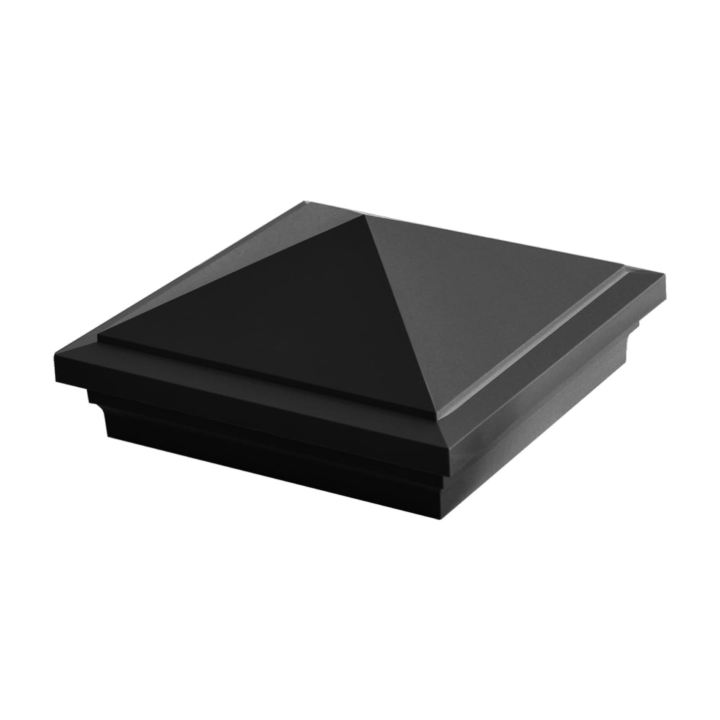 Fiberon 5-in x 5-in Obsidian PVC Deck Post Cap