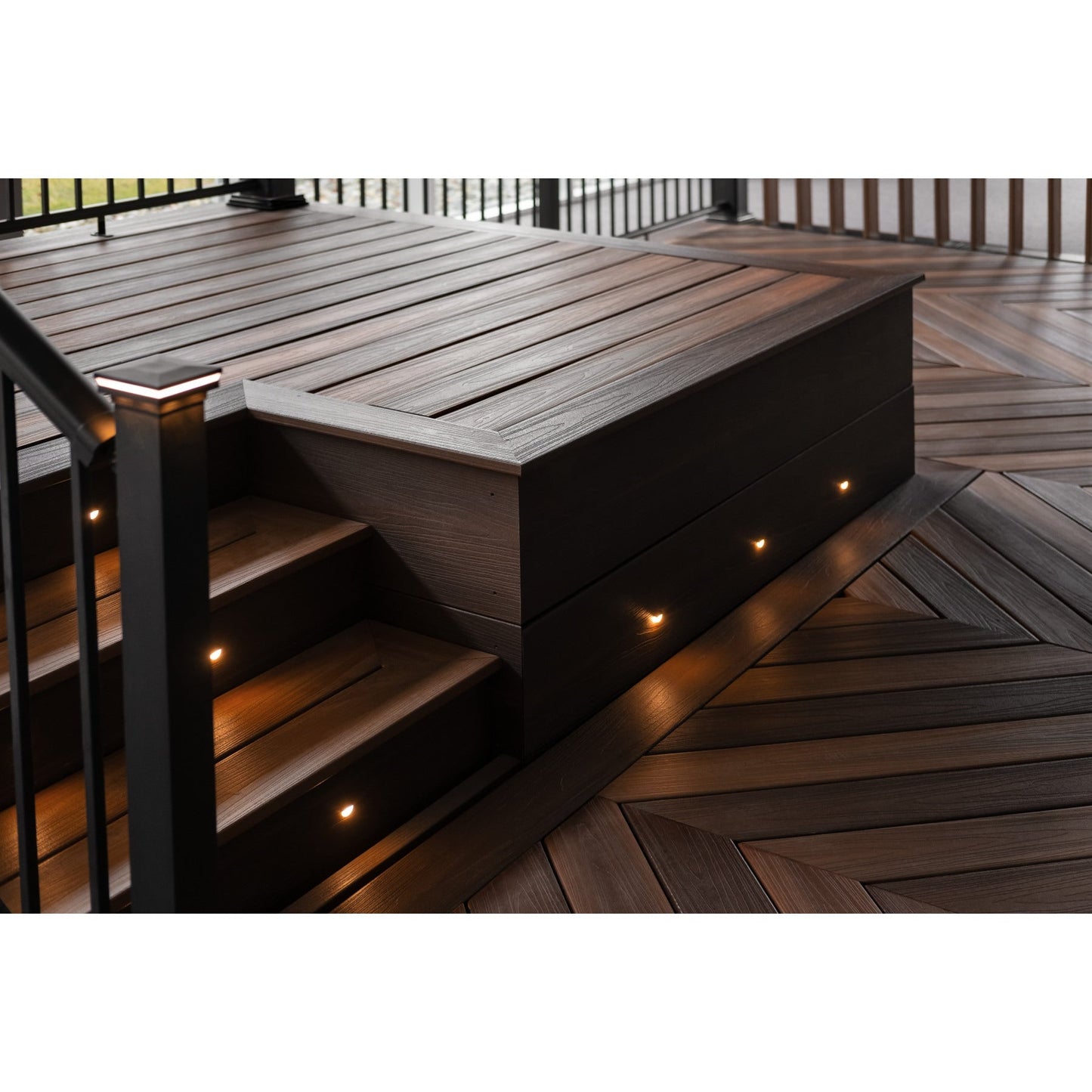 Fiberon 60-Lumen 0.8-Watt Matte Black Low Voltage Hardwired LED Outdoor Post Cap Light (3000 K)