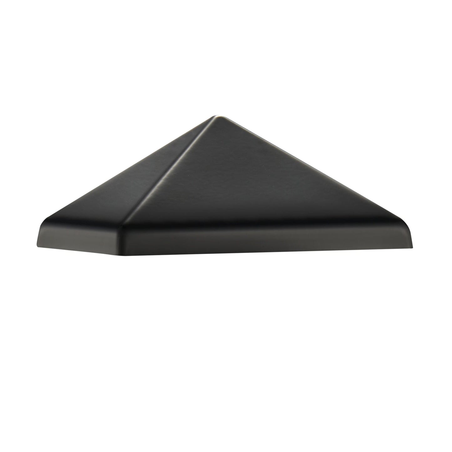 RELIABILT 4-in x 4-in Classic Black Metal Deck Post Cap